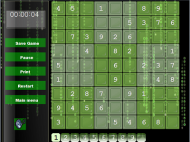 Matrix Sudoku screenshot